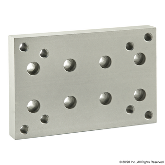 2148 | 15 Series Position Floor Lock Base Plate - Image 1