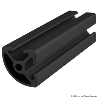 25-2527-Black-FB | T Slotted Aluminum Profiles | CPI Automation - Image 1