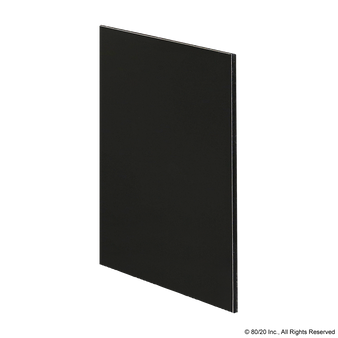 2637 | Lite Aluminum Composite Panel: .236" Thick, Black - Image 1