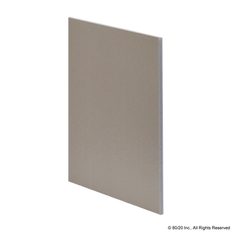 65-2623 | Expanded PVC Panel: 6mm Thick, Gray - Image 1