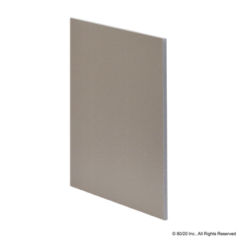 65-2624 | Expanded PVC Panel: 3mm Thick, Gray - Image 1