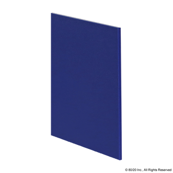 2666 | HDPE Panel: .220 - .236" Thick, Blue - Image 1