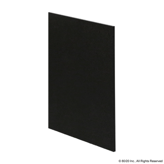 65-2651 | HDPE Panel: 6mm Thick, Black - Image 1