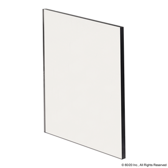 2644 | Polycarbonate Panel: .375" Thick, Clear - Image 1