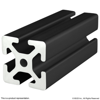 40-4040-Black | T Slotted Aluminum Profiles | CPI Automation - Image 1