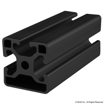40-4003-Black-FB | T Slotted Aluminum Profiles | CPI Automation - Image 1