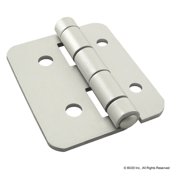 2084 | 10 to 15 Series 4 Hole - Aluminum Hinge - Image 1