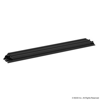 2568-Black | 1020-Black 45 Degree Support, 18" Long - Image 1