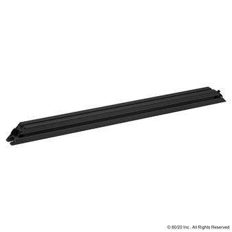 2564-Black | 1515-Lite-Black 45 Degree Support, 24" Long - Image 1