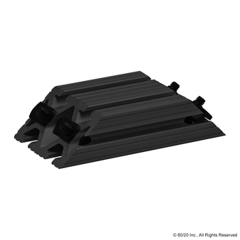 2530-Black | 1530-Black 45 Degree Support, 6" Long - Image 1