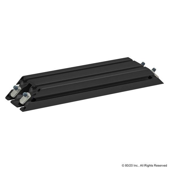 40-2579-Black | 40-4080-Lite-Black 45 Degree Support, 320mm Long - Image 1