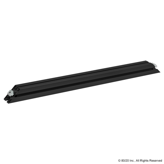 45-2564-Black | 45-4545-Lite-Black 45 Degree Support, 640mm Long - Image 1