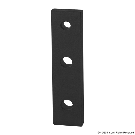 4505-Black | 10 to 15 Series 3 Hole - Straight Transition Flat Plate Large Series Primary - Image 1