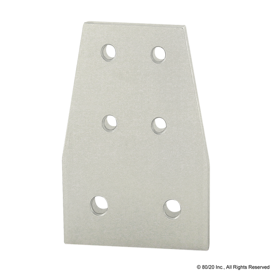 4519 | 10 to 15 Series 6 Hole - Rectangular Transition Flat Plate Small Series Primary - Image 1