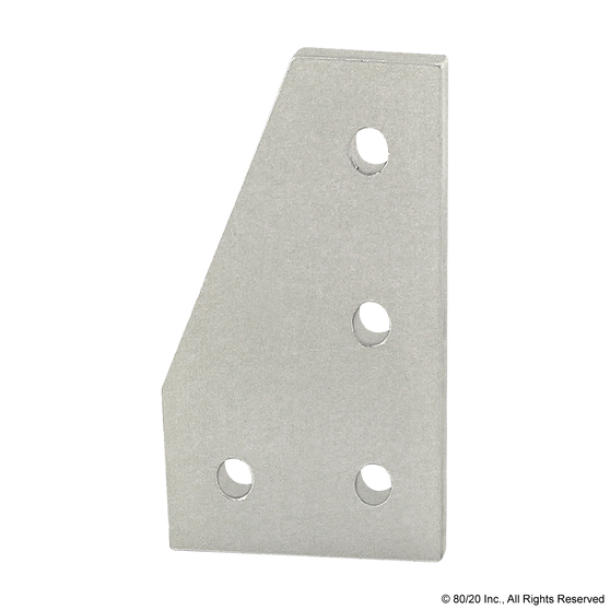 25-4150 | 25 Series 4 Hole - 90 Degree Angled Flat Plate - Image 1