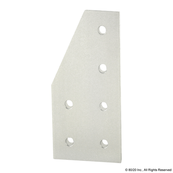 40-4320 | 40 Series 6 Hole - 90 Degree Angled Stacked Flat Plate - Image 1