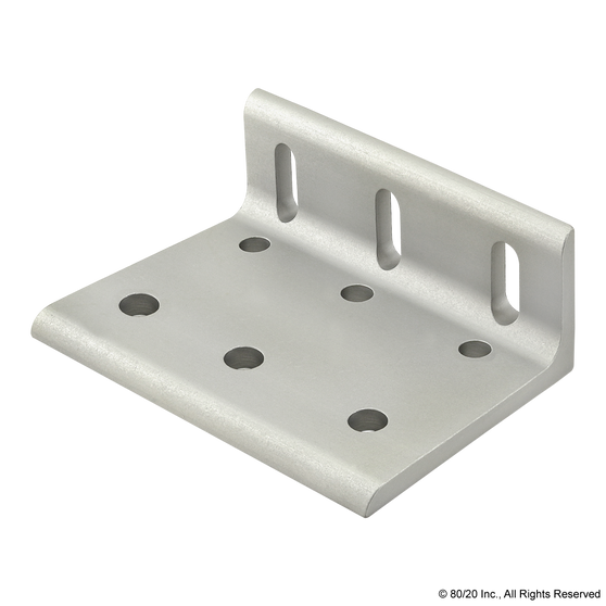 4281 | 15 Series 9 Hole - Wide Slotted Inside Corner Bracket - Image 1