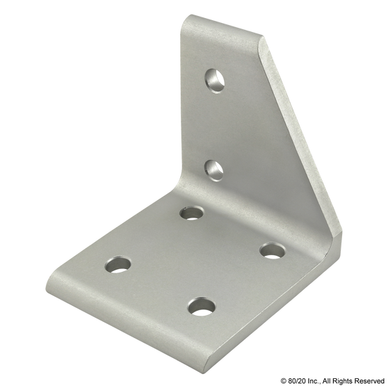 4309 | 15 Series 6 Hole - Left Aligned Inside Corner Bracket - Image 1