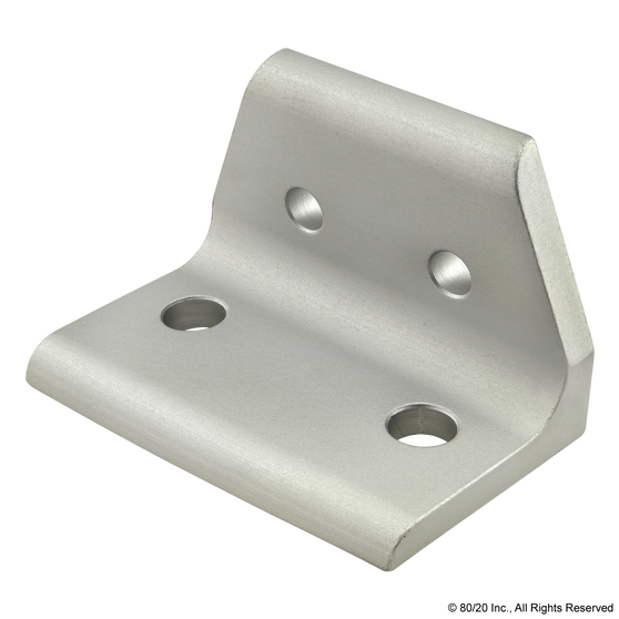 65-4512 | 25 to 40 Series 4 Hole - Wide Transition Inside Corner Bracket - Image 1