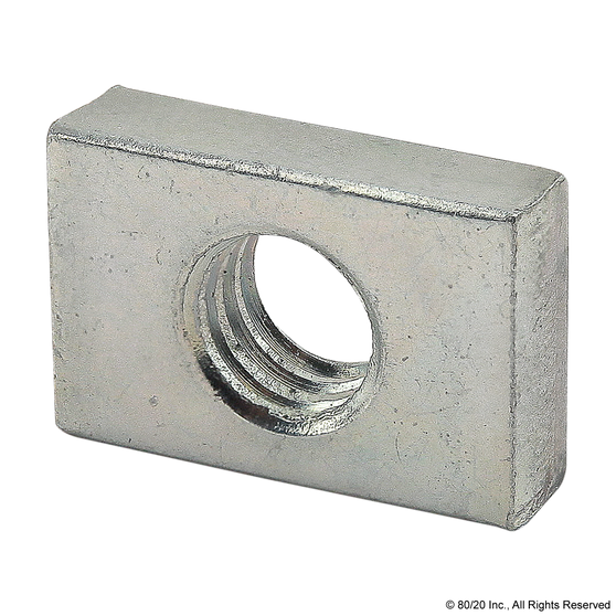 14124 | M6 Slide-in Economy T-Nut Block - Image 1