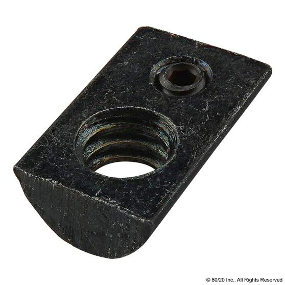 3313 | 1/4-20 Roll-In T-Nut with Set Screw - Image 1