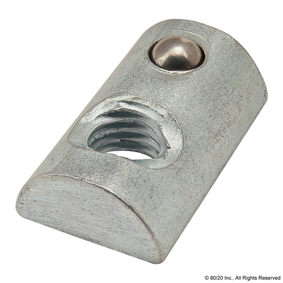 3920 | M5 Roll-In T-Nut with Ball Spring - Image 1