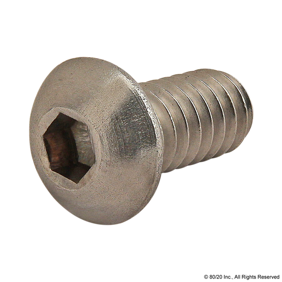 3690 | 1/4-20 x .500" Button Head Socket Cap Screw (BHSCS) - Image 1