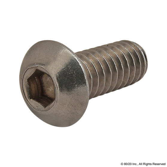 3663 | 1/4-20 x .625" Button Head Socket Cap Screw (BHSCS)