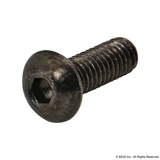 11-4312 | M4 x 12.00mm Button Head Socket Cap Screw (BHSCS) - Image 1