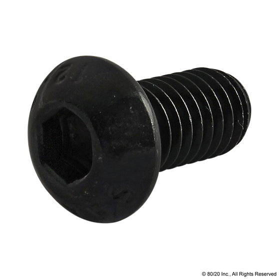 11-6312 | M6 x 12.00mm Button Head Socket Cap Screw (BHSCS) - Image 1