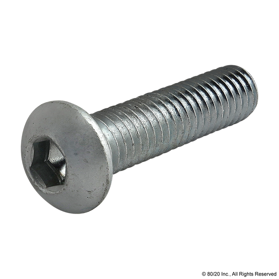 19-6325 | M6 x 25.00mm Button Head Socket Cap Screw (BHSCS)