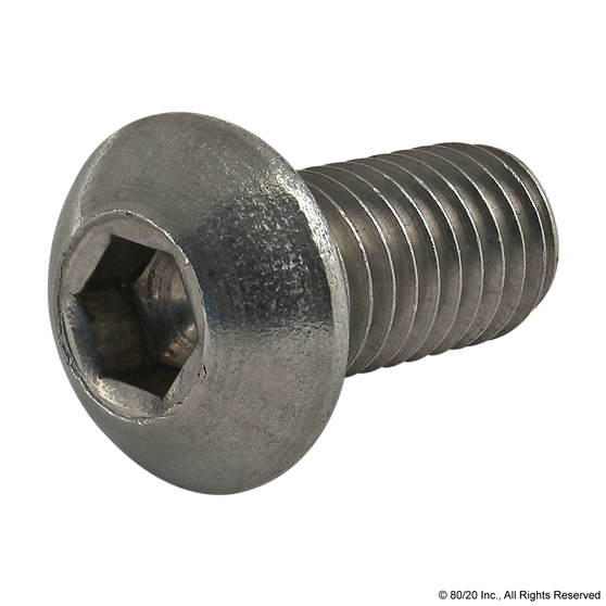 17-8316 | M8 x 16.00mm Button Head Socket Cap Screw (BHSCS)