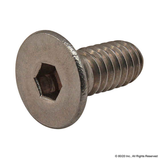 3677 | 1/4-20 x .625" Flat Head Socket Cap Screw (FHSCS) - Image 1