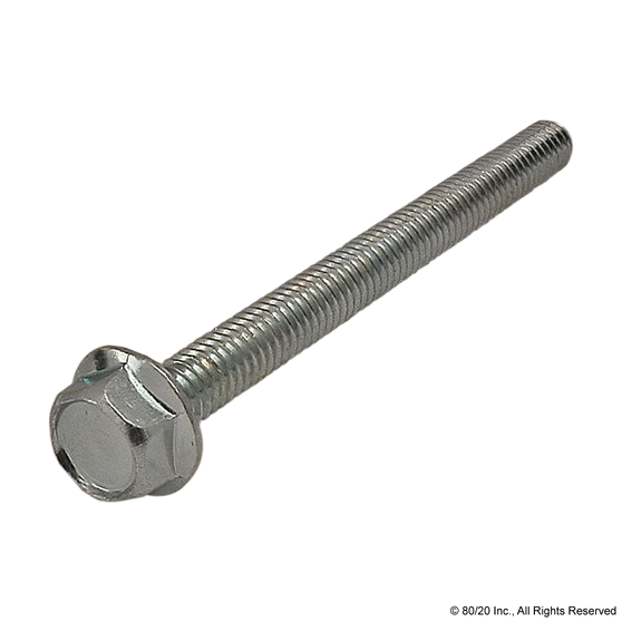 3755 | 5/16-18 x 3.500" Flanged Hex Head Bolt (FHHB) - Image 1