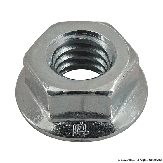 3759 | 5/16-18 Flanged Hex Head Nut - Image 1