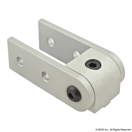 4004 | 10 Series 0 Degree Right Angle Structural Pivot Assembly with Dual Straight Arms - Image 1