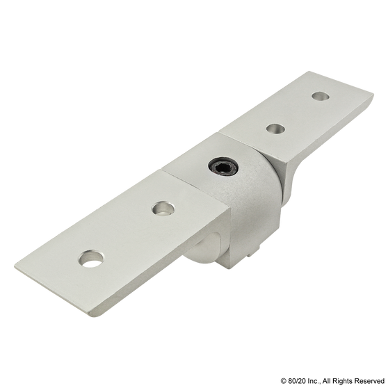 4407 | 15 Series 0 Degree Right Angle Structural Pivot Assembly with Dual "L" Arms - Image 1