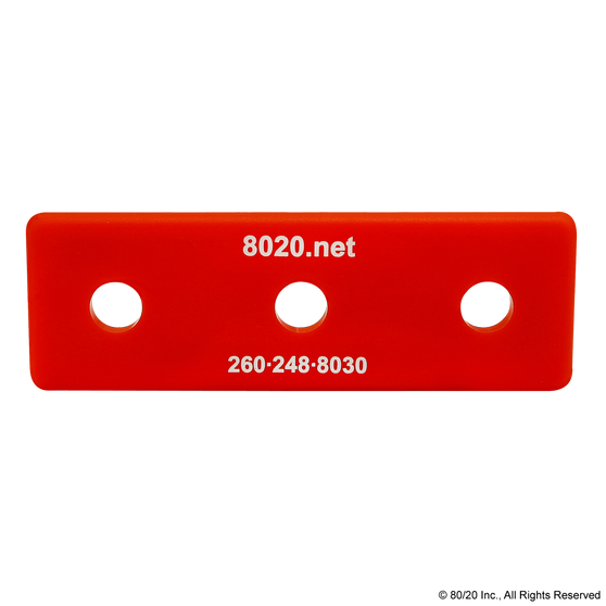 2026RED | 10 Series End Cap with Push-In Fastener - Image 1