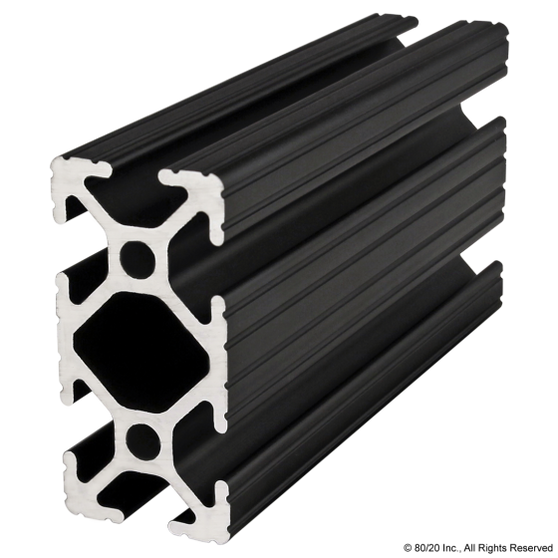 1020-Black | T Slotted Aluminum Profiles | CPI Automation - Image 1