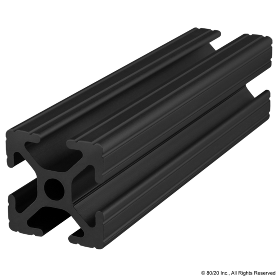 1010-Black-FB | T Slotted Aluminum Profiles | CPI Automation - Image 1