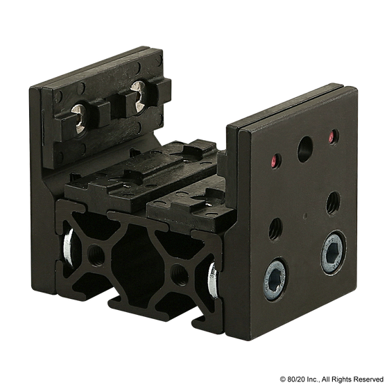 25-6731-Black | 25 Series Short - Single Mount Unibearing™ Assembly - Image 1