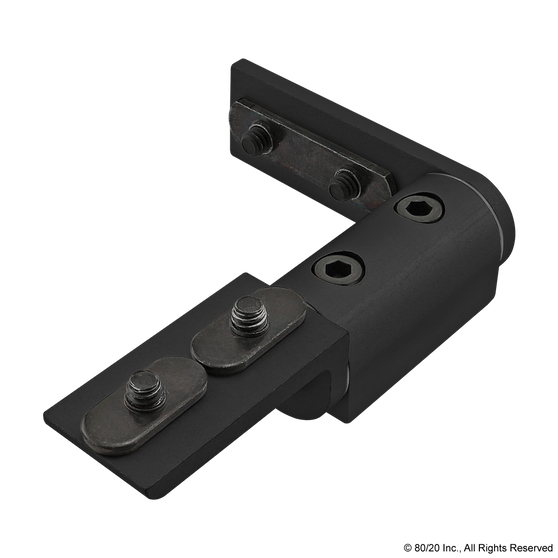 4163-Black | 10 Series Standard Universal Dynamic Pivot Assembly with Straight and "L" Arm - Image 1