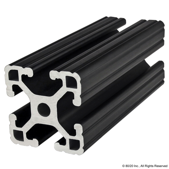 1515-Lite-Black | T Slotted Aluminum Profiles | CPI Automation - Image 1