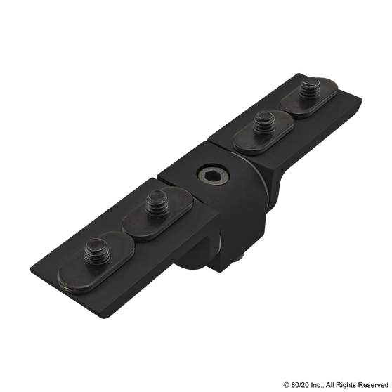 4032-Black | 10 Series Right Angle 90 Degree Dynamic Pivot Assembly with Dual "L" Arms - Image 1