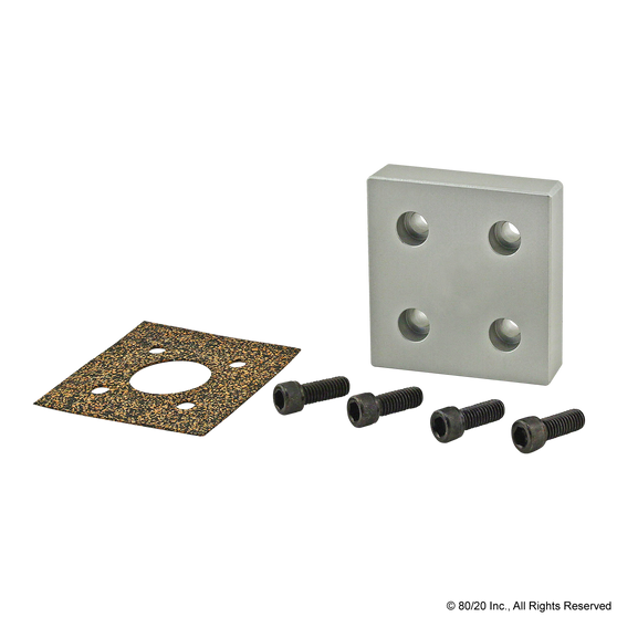 2350 | 15 Series 4-Hole Pressure Manifold Stopper Plate - Image 1