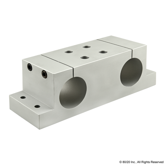5950 | 15 Series 2" Double Shaft Stanchion Mounting Block - Image 1