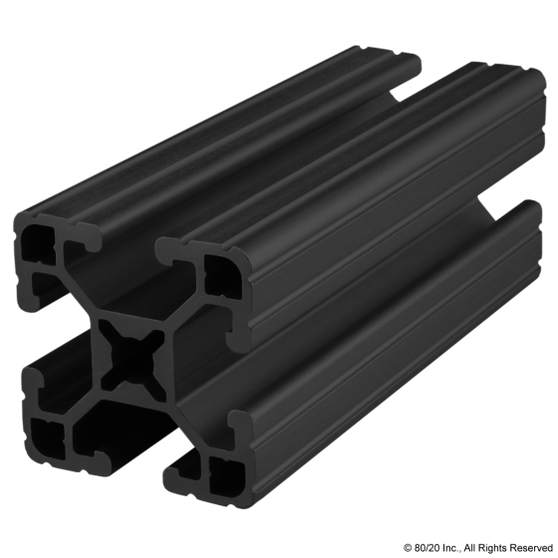 1515-UL-Black-FB | T Slotted Aluminum Profiles | CPI Automation - Image 1