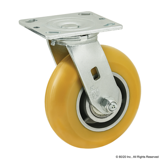 2703 | High-Capacity Swivel Caster: 6.000" - Image 1