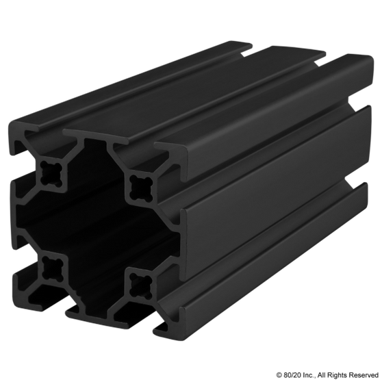 20-4040-Black-FB | T Slotted Aluminum Profiles | CPI Automation - Image 1