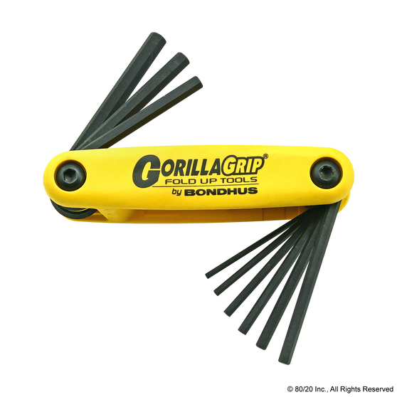 6089 | Hex End Fold Out Combo Tool – Fractional - Image 1